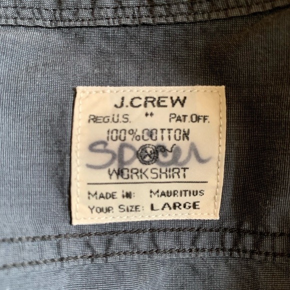 J. Crew Work Shirt - Picture 3 of 3